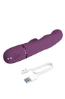 Vibromasseur rabbit à pulsations violet - Zach - Pretty Love