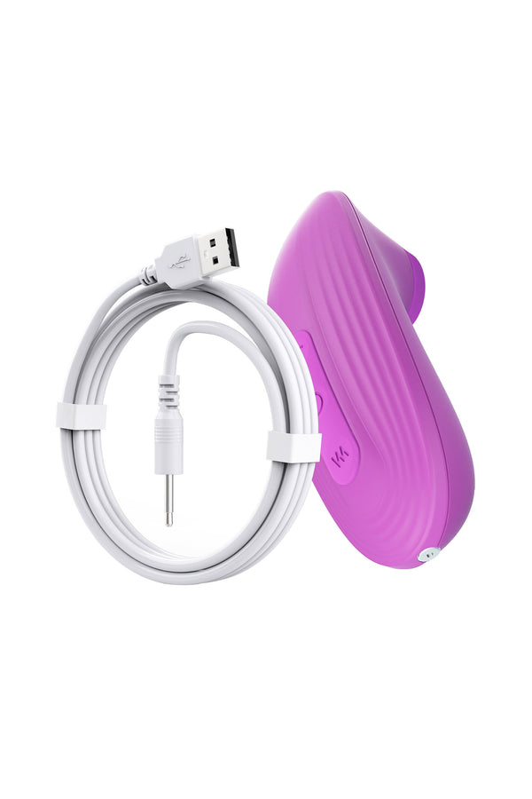 Stimulateur clitoridien sans contact violet - Adora - Romance