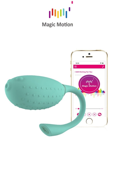 Huevo vibrador inteligente Magic Fugu verde - Magic Motion