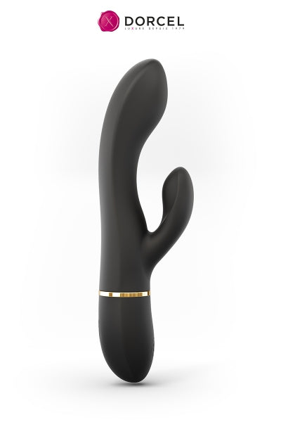 Vibrador de punto G y clítoris Glam Rabbit - Dorcel