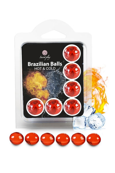6 Bolas brasileñas efecto frío y calor