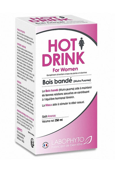 HOT DRINK Femme bois bandé 250 ml