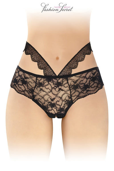 Braga negra abierta Marie - Fashion Secret