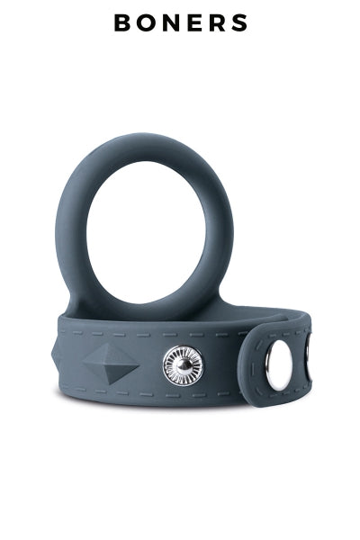 Anillo para pene y testículos de silicona - Boners