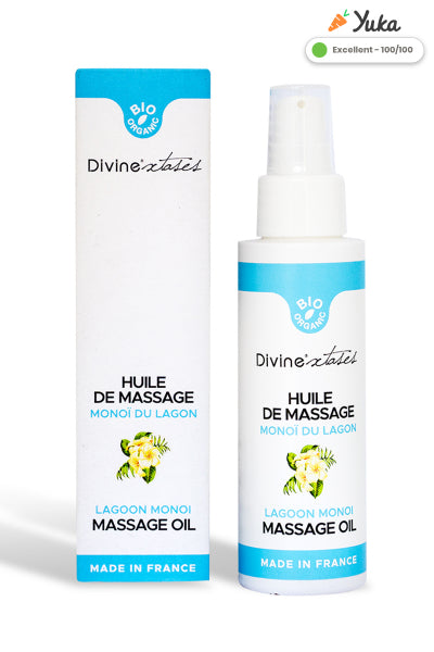 Huile de massage BIO Monoï - Eveil Secret