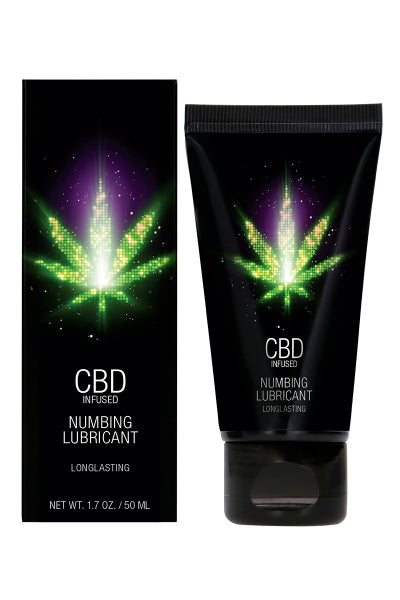 Lubrifiant retardant eau et CBD 50ml