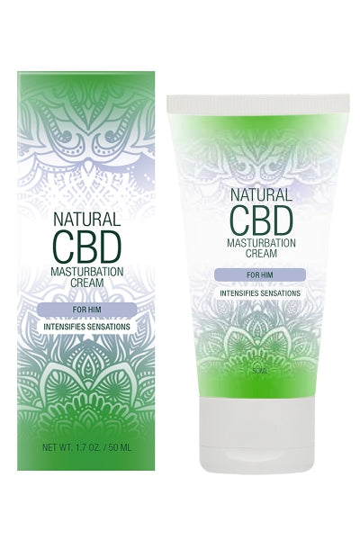 Crema de masturbación para hombres - CBD natural