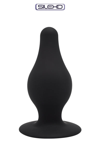 Plug anal The Original Model 2 negro 10,2 cm - SilexD