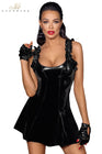 Robe courte ballerine en vinyle F248