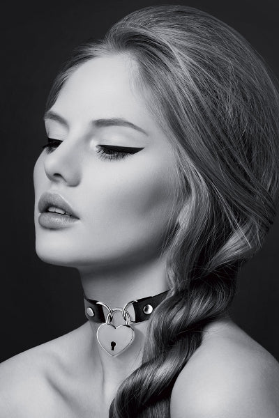 Collar de candado con corazón - Bijoux Pour Toi
