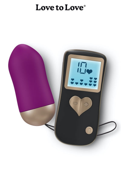 Huevo vibrador Cry Baby Purple Rain