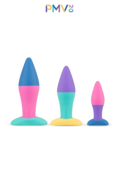 Juego de 3 plugs anales Koda - PMV20