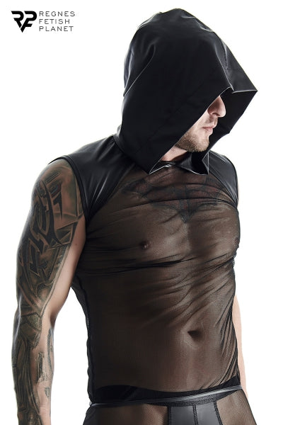 Camiseta con capucha de malla - Regnes