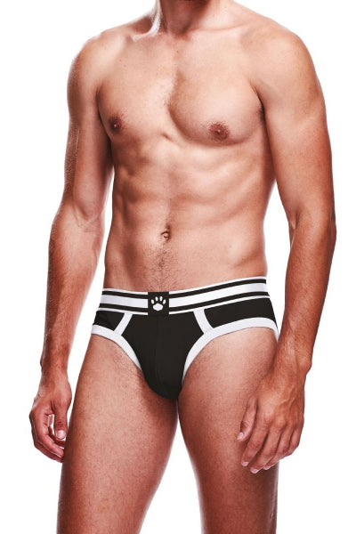 Slip noir et blanc - Prowler - Eveil Secret