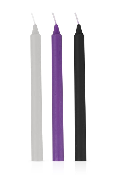 3 Bougies sensuelles Easytoys Fetish Collection - Eveil Secret