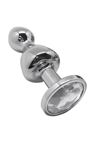 Plug joya Lollypop transparente L - Wooomy