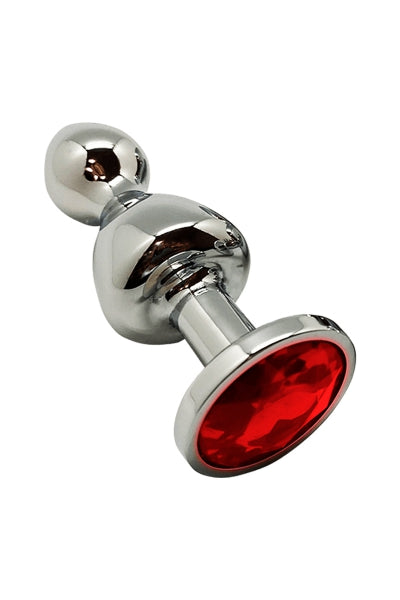Plug joya piruleta rojo M - Wooomy