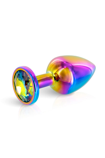 Plug bijou arc-en-ciel L - Litolu - Eveil Secret