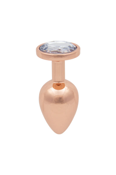 Plug bijou rose gold M - Litolu - Eveil Secret