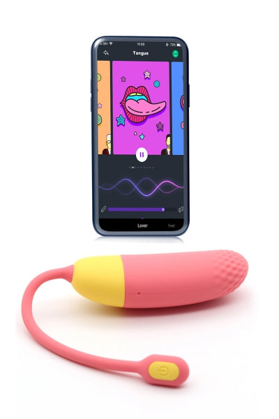 Huevo vibrador conectado Magic Vini Naranja - Magic Motion