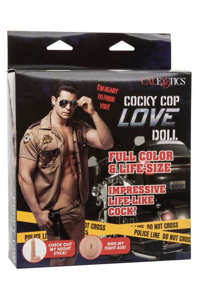 Muñeca de amor cocky cop masculina