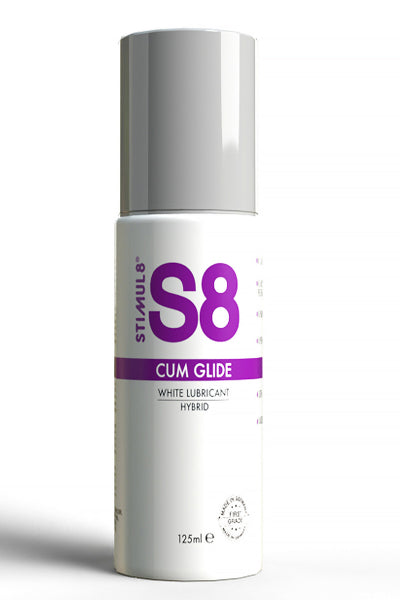 Lubricante híbrido S8 efecto semen 125ml
