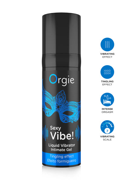Gel d'excitation Sexy Vibe Liquid Vibrator - Eveil Secret