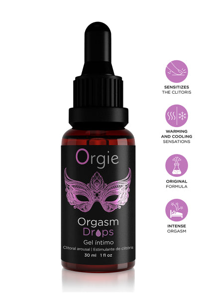 Gel d'excitation du Clitoris Orgasm Drops - Eveil Secret