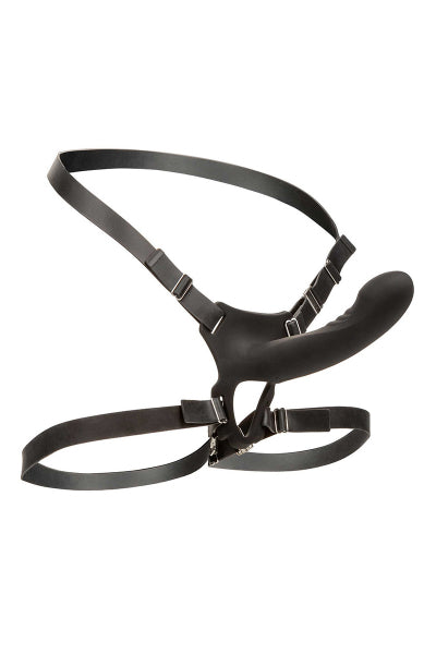 Arnés vibrador recargable Boundless con consolador