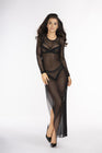Robe longue transparente V-10679 - Axami