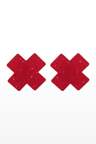 Caches mamelons Nipple X Covers rouge