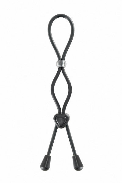 Cockring ajustable à double boucle - Eveil Secret