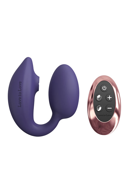 Doble estimulador Wonderlover morado - Love to Love