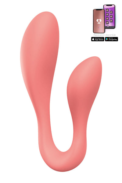 Doble estimulador conectado Couple Secrets II