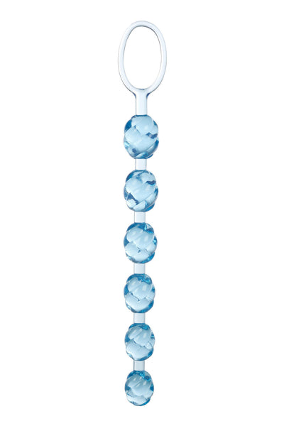 Perlas anales CalExotics Swirl azules
