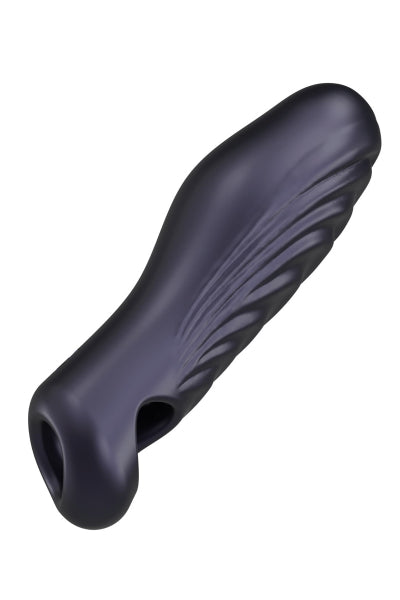 Funda para pene 3 en 1 Ryzer Black Plum - Man Wan