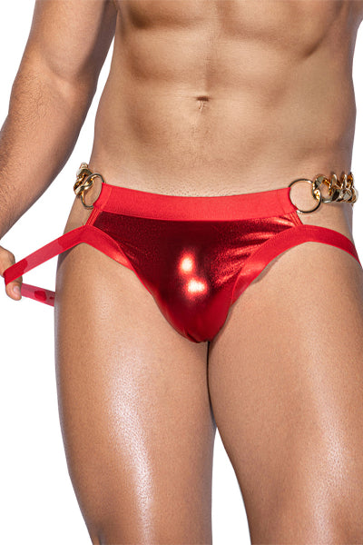 Suspensorio rojo brillante - J Lingerie