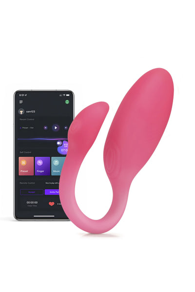 Estimulador conectado Flamingo Max rosa - Magic Motion