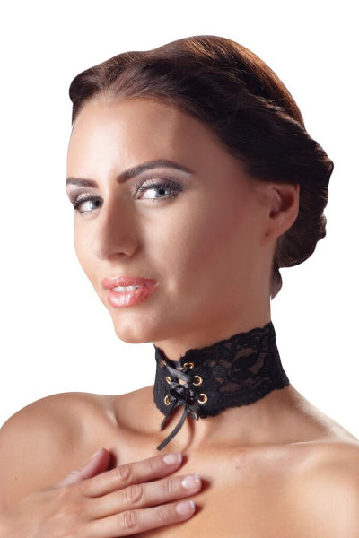 Collier en dentelle - Cotelli Accessoires - Eveil Secret