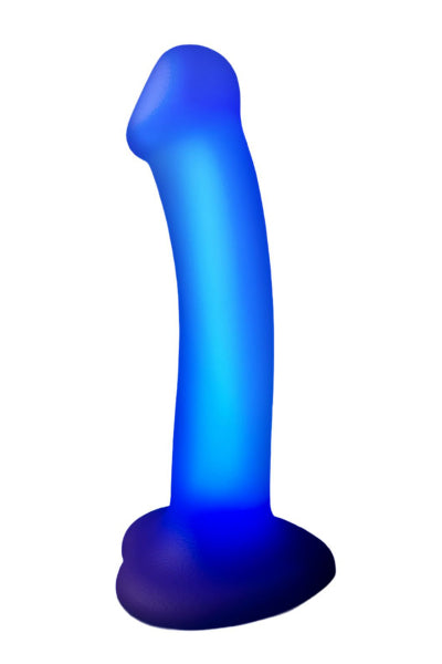 Dildo luminoso violeta - Strap-On-Me