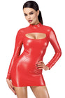 Mini robe Bombshell F367 - Noir Handmade