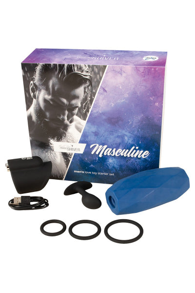 caja de 4 juguetes sexuales para hombre - Magic Shiver