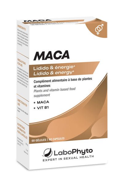 Maca Aphrodisiaque - 60 gélules - Labophyto