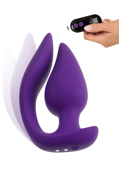Vibrador y estimulador externo 2 en 1 - Sweet Smile