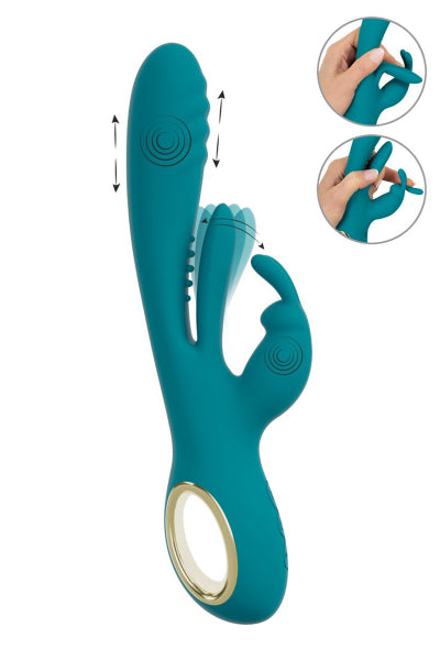 Vibro Rabbit avec va-et-vient et stimulation point G - Sweet Smile