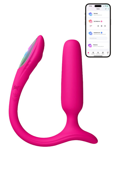 Juguete anal vibrador conectado - Lovense