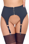 Porte-jarretelles noir mat - Cottelli LINGERIE - Eveil Secret