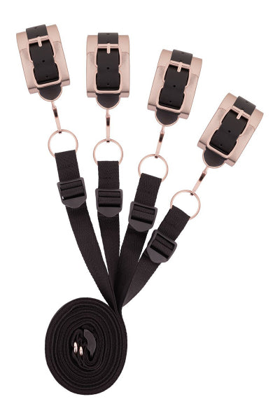 Kit sangles de lit - Rosy Gold - Eveil Secret