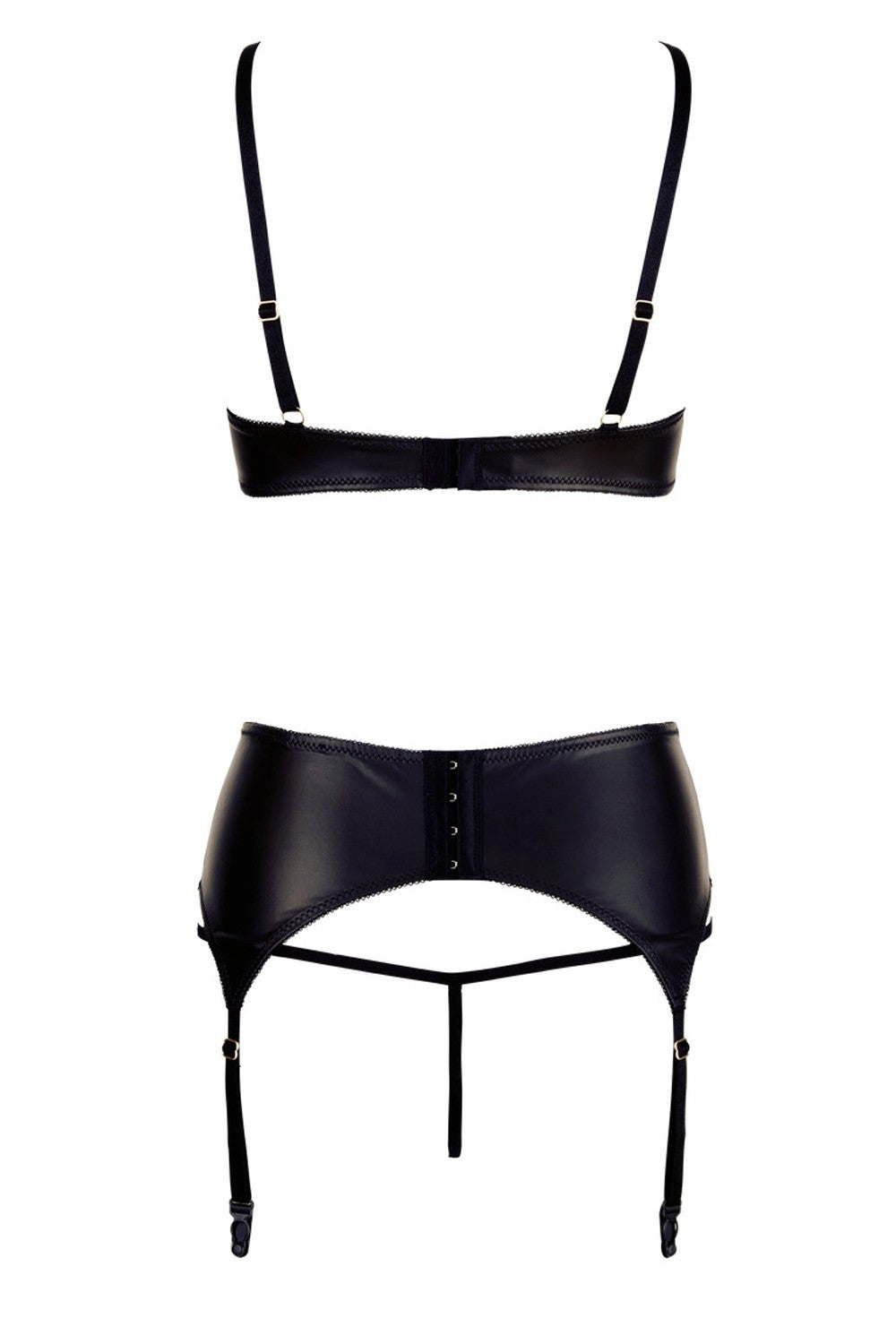 Ensemble noir trois pièces