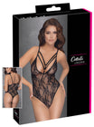 Body string en fine dentelle noire 